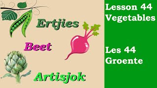 Learn Afrikaans for Beginners  Vegetables  Groente  Lesson 44 [upl. by Asaph]