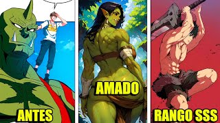 PERDIÓ SU PODER MÁGICO PERO SE CONVIRTIÓ EN EL GUERRERO DE COMBATE MÁS FUERTE ¿HAREM ORCO  Manhwa [upl. by Latin]