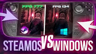 SteamOS vs Windows в играх на Steam Deck  что лучше [upl. by Honeywell]