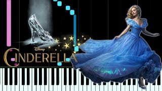 LAVENDERS BLUE Dilly Dilly  CINDERELLA piano cover Synthesia [upl. by Merrili]