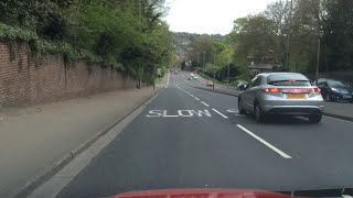 Marlow Hill to Magic Roundabout and Eden Roundabout in High Wycombe following signs to Aylesbury [upl. by Fariss85]