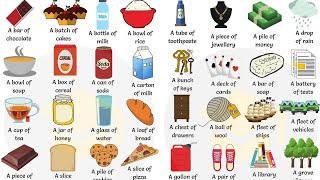 Collective Nouns for Food Drinks and other Common Things [upl. by Farrell377]