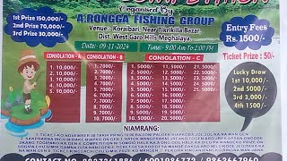 fishing competition venue koraibari near tikrikrilla Bazar West garo hills megghalaya 9112024 [upl. by Eanej]