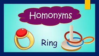 Homonyms Words List of Homonyms Homonyms Pictures  Homonyms English Grammar  Kids Entry [upl. by Essy13]