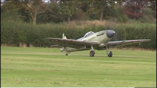 Shuttleworth Race Day Airshow Highlights [upl. by Rebmac450]