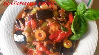 Caponata di Melenzane Siciliana [upl. by Nabroc]