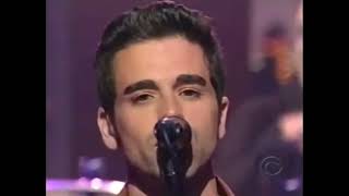 Dashboard Confessional on Letterman 2004  quotVindicatedquot from SpiderMan 2 [upl. by Disario]