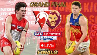 SYD V BRI  2024 AFL GRAND FINAL LIVE [upl. by Lian306]