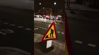 Stockholm Odenplan bynight darkfall stockholm2024 stockholmcity highlights vasa [upl. by Witcher211]