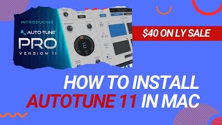 Auto Tune 11 Pro Running on Mac with Our 40 Remote Installation [upl. by Ieluuk451]