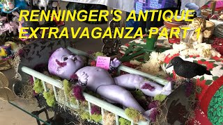 Renningers Flea Market Antique Extravaganza Mt Dora 2021 Part 1 [upl. by Brost43]