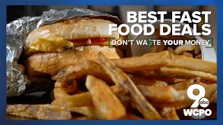 Fast food wars Comparing prices sizes at McDonalds Wendys and more [upl. by Saiff]