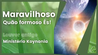 Música Maravilhoso  Quão formoso És  Rei do Universo  Ministério Koynonia de Louvor [upl. by Yeblehs449]