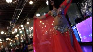 Turkish Belly Dancers at Turkish Cafe amp Lounge in Plano [upl. by Ardnuasac274]