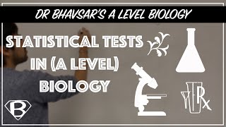 Statistical tests in A level biology [upl. by Cordier]