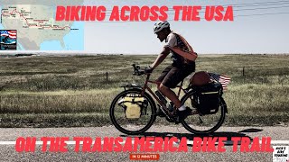 The TransAmerica Bike Trail in 12 Minutes BIKING ACROSS THE USA [upl. by Otho242]