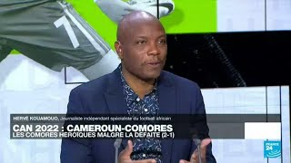 CAN2022  Cameroun  Comores  quotMalgré la défaite les Comores sont les vainqueurs du jourquot [upl. by Narmis]