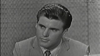 Whats My Line  Rick Nelson Max Shulman panel Aug 30 1959 [upl. by Niatirb]