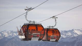 Gipfelbahn Königsleiten  Zillertal Arena [upl. by Airdnal]