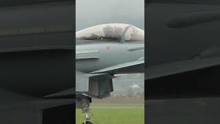 Eurofigher DriveBy eurofighter airpower aviation airshow [upl. by Ahsinar665]