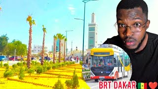 BRT DAKAR  98 DES TRAVAUX BOUCLÉS  Regardez le changement [upl. by Noyk665]