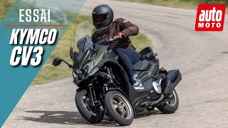 Essai Kymco CV3  plus fort quun Piaggio MP3 [upl. by Ferwerda]