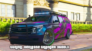 GTA 5 Online Declasse Granger 3600LX Customization amp Test Chevy Suburban  Unreleased Car [upl. by Hanima216]