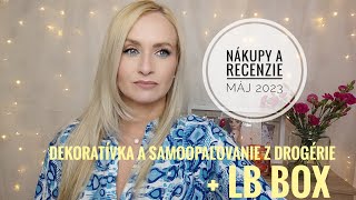 Nákupy a recenzie máj 2023  dekoratívka a samoopaľovanie z drogérie [upl. by Nyleahcim441]