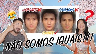 Como diferenciar os chineses coreanos e japoneses c Yolanda [upl. by Ahidam391]