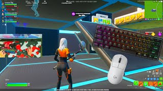 1 HrSteelseries Apex Pro Mini ASMR Chill 🤩3V3V3 Go Goated 🎧 Satisfying Fortnite 240 FPS Smooth [upl. by Jerold]