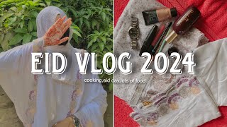 Eid Vlog 2024 ✨ Eid ul fitr  outfit🌙 Bangladesh🇧🇩 [upl. by Lenej]