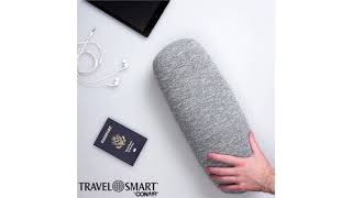 Travel Smart® by Conair 2in1 Travel Pillow TS47NR [upl. by Syah907]