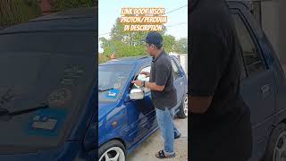 KANCIL TURBO PASANG DOOR VISOR PULAK TAMBAH HANDSOME [upl. by Nnalatsyrc878]