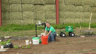 Market Farming Series How to Make a Compost Extract [upl. by Dorelle523]