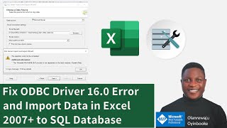 How to Fix SQL Database ODBC Driver Error [upl. by Anastassia]