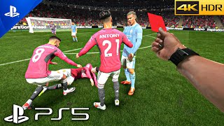 PS5 EA FC 24 Looks AMAZING on PS5  Realistic ULTRA Graphics Gameplay 4K 60FPS HDR FIFA 24 [upl. by Aicineohp]