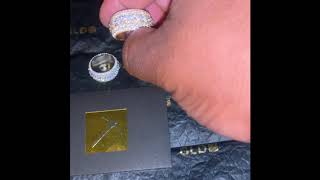 SHOP GLD REVIEW 3 Min Review 5 Layer Diamond Band Ring [upl. by Farrand557]