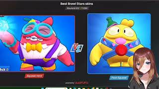 MY UWUFUFU OF ALL 501 BRAWL STARS SKINS [upl. by Nylyahs998]