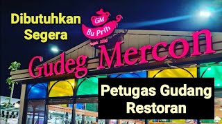 Loker Terbaru Restoran  Tugas Gudang Gaji 45 Juta ll Lowongan Kerja Hari Ini [upl. by Haianeb37]