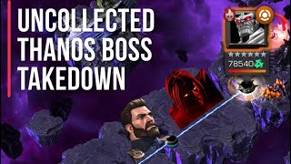 Uncollected Nameless Thanos takedown  Avengers Forever Event Quest  Marvel Contest of Champions [upl. by Artina458]