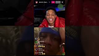 Yk Osiris Gets Exposed By Lil Yachty On IG Live GETS HEATED [upl. by Ayotnahs]