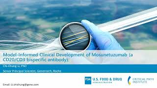 Module 7 – Case Study 2 ModelInformed Clinical Development of Mosunetuzumab [upl. by Merrie]