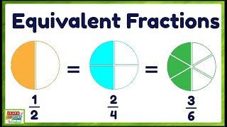 Equivalent Fractions for kids [upl. by Alenson]