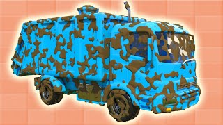 Dirty Street Vehicles Play in Colorful Car Wash Ball Pit  Fun For Kids [upl. by Launce998]