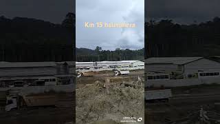 Km 15 Halmahera Maluku dj automobile welder machine weling railway travel iwip imip [upl. by Yenar4]