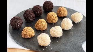 Cómo hacer trufas de chocolate [upl. by Ellerud]