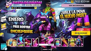 💥🎁EXCLUSIVO EL MEJOR PASE BOOYAH De DICIEMBRE 2024 FIESTA DE PIÑATAS PASE DE ENERO PREMIOS [upl. by Norrej597]