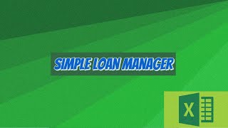 Loan Manager in Excel Demo Efficient Loan Tracking Made Easy [upl. by Scevo]