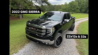 22x12s on 2022 GMC Sierra [upl. by Dita661]