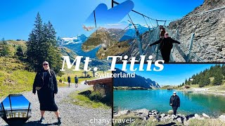 Mt Titlis adventure in Switzerland [upl. by Eppie]